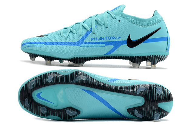 Chuteira Nike Campo Phantom GT 2 Elite FG - Azul