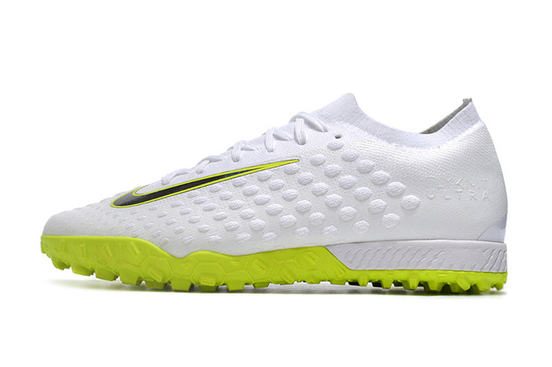 Chuteira Nike Phantom Ultra Venom Society TF - Branco/Verde