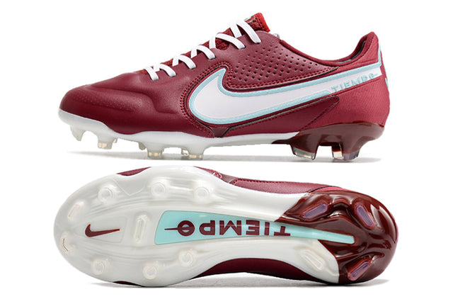 Chuteira Nike Tiempo Legend 9 Elite FG - Vinho