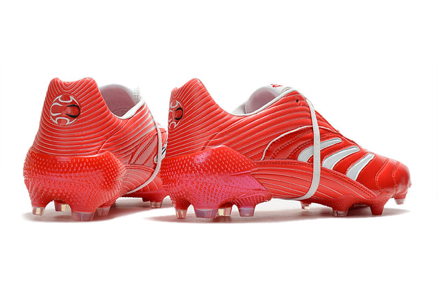 Chuteira Adidas Predator Absolute 20 FG - Vermelho/Branco