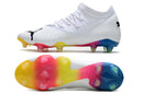 Chuteira Puma Future Z 1.3 Campo FG/AG - Branco/multicolores