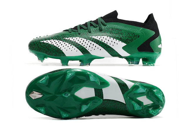 Chuteira Adidas Predator Accuracy.1 Low FG - Verde/Branco