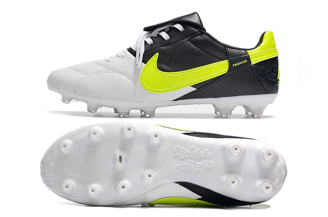 Chuteira Nike Premier 3 FG - Cinza/Verde