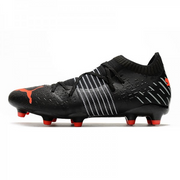 Chuteira Puma Future Z 1.1 Campo FG/AG - Preto/Vermelho