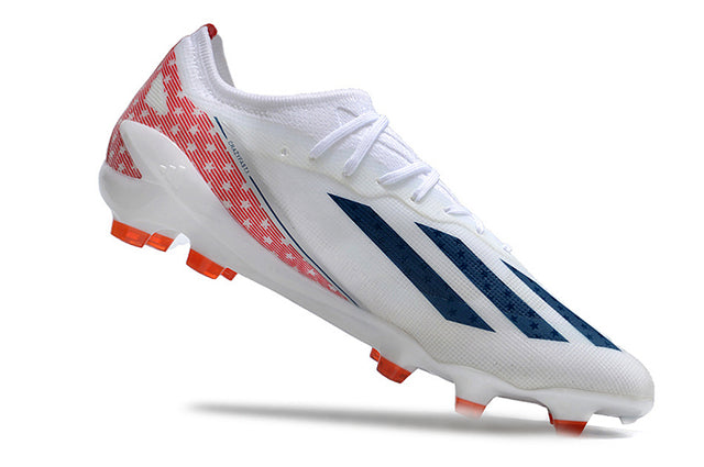 Chuteira Adidas X CrazyFast.1 FG - Branco/Azul
