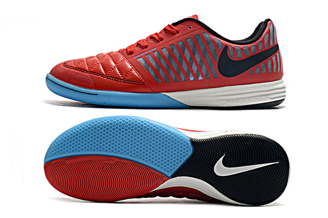 Chuteira Nike Lunar Gato Futsal - Vermelho/Azul