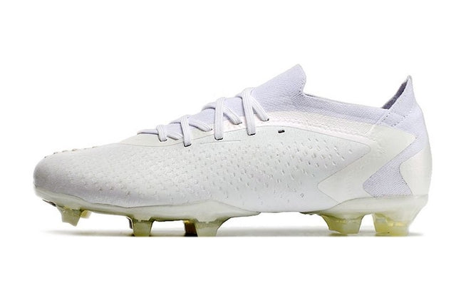 Chuteira Adidas Predator Accuracy.1 Low FG - All White