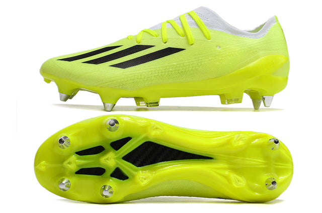 Chuteira Adidas X Speedportal.1 SG - Verde/Branco