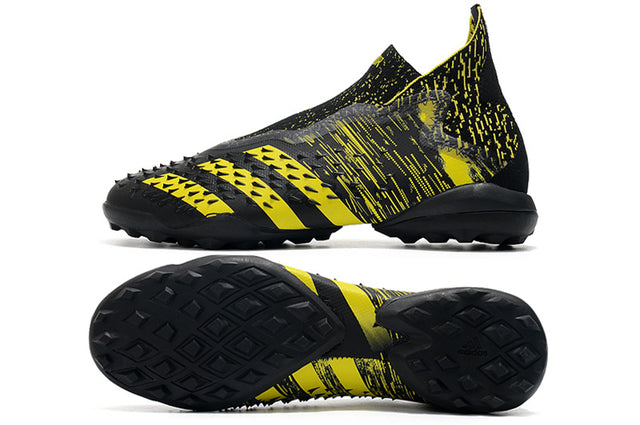 Chuteira Adidas Predator Freak+ Society - Preto/Amarelo
