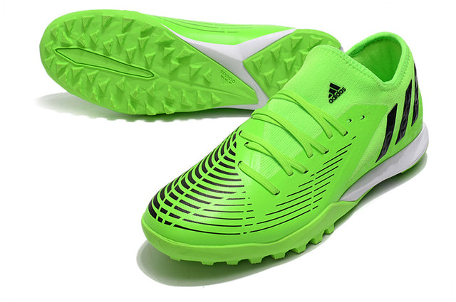 Chuteira Adidas Predator Edge.3 Low Society TF - Verde