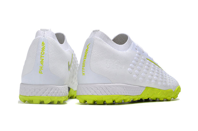 Chuteira Nike Phantom Ultra Venom Society TF - Branco/Verde