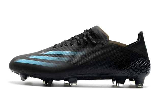 Chuteira Adidas Ghosted.1 Campo FG - Preto/Azul
