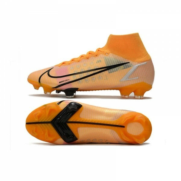 Chuteira Nike Mercurial Superfly 8 Elite Campo FG - Laranja