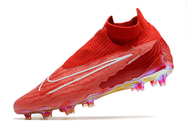 Chuteira Nike Campo Phantom GX Elite FG - Vermelho/Branco