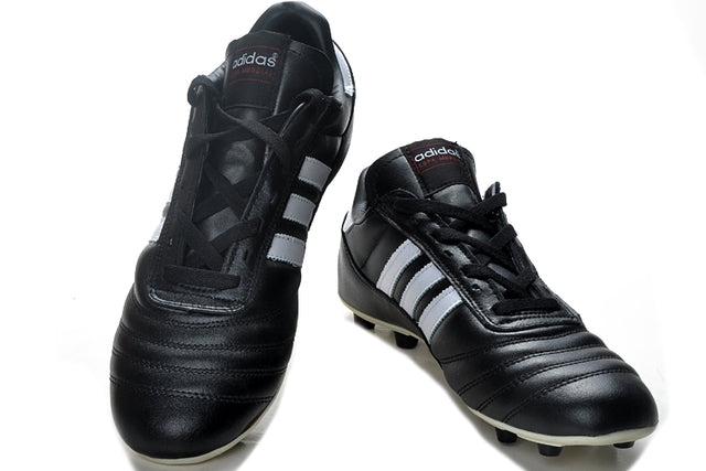 Chuteira Adidas Mundial Campo FG - Preto/branco