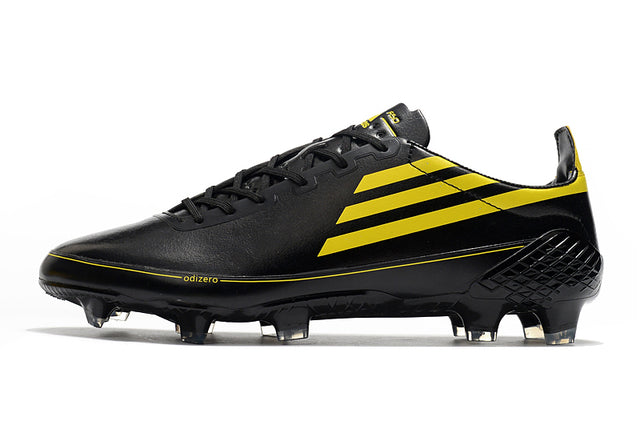Chuteira Adidas F50 X Ghosted.1 FG - Preto/Amarelo