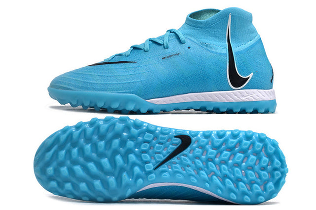 Chuteira Nike React Phantom Luna Elite Society - Azul/Preto