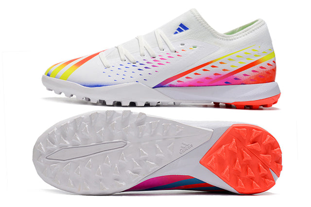 Chuteira Adidas Predator Edge.3 Low Society TF "Al-Rihla Pack"