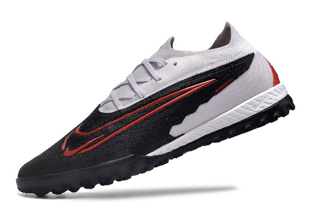 Chuteira Nike Phantom GX Elite Society TF - Branco/Preto/Vermelho