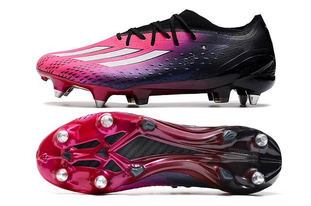 Chuteira Adidas X Speedportal.1 SG - Preto/Rosa
