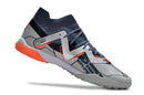 Chuteira Puma Future Match Society TF - Cinza/Laranja
