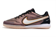 Chuteira Nike React Tiempo Legend 9 Pro Futsal IC - Marrom/Rosa