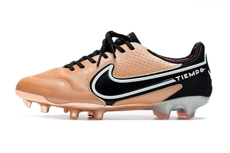 Chuteira Nike Tiempo 9 Elite Campo FG - Marrom/Preto