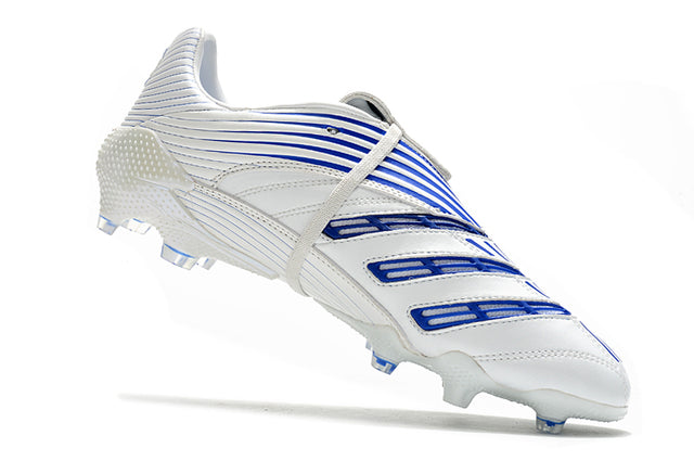 Chuteira Adidas Predator Absolute 20 FG - Branco/Azul