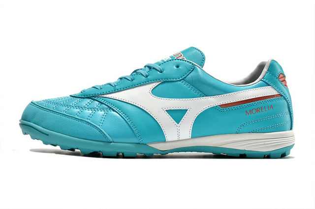 Chuteira Mizuno Morelia Neo Sala Society - Azul/Branco