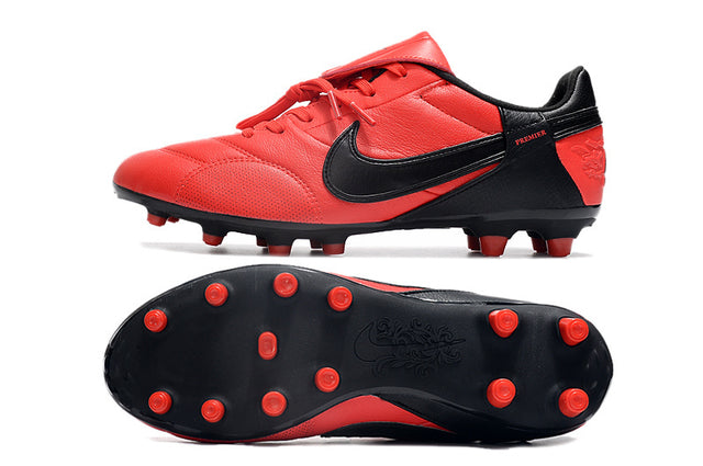 Chuteira Nike Premier 3 FG - Vermelho/Preto