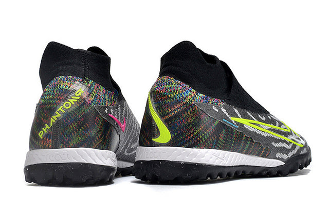 Chuteira Nike Phantom GX DF Society TF - Preto/Verde