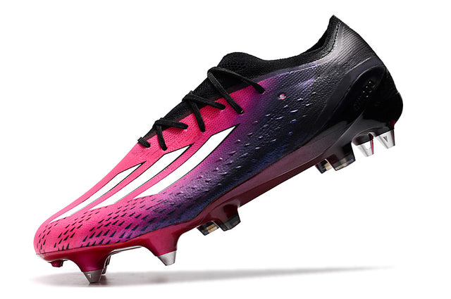Chuteira Adidas X Speedportal.1 SG - Preto/Rosa