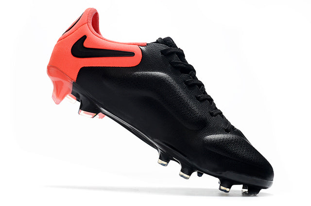 Chuteira Tiempo Legend 9 Elite FG - Preto/Vermelho