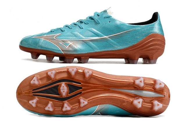 Chuteira Mizuno Alpha Japan FG - Azul