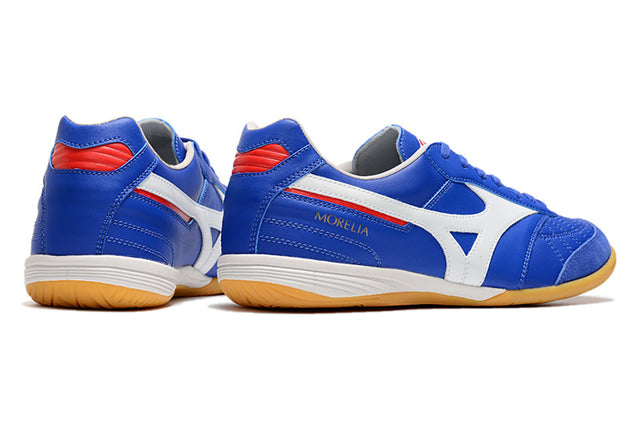 Chuteira Mizuno Morelia Sala Futsal - Azul/Branco