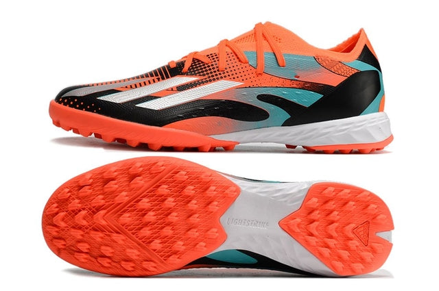 Chuteira Adidas X Speedportal.1 Society TF "L10NEL M35SI"