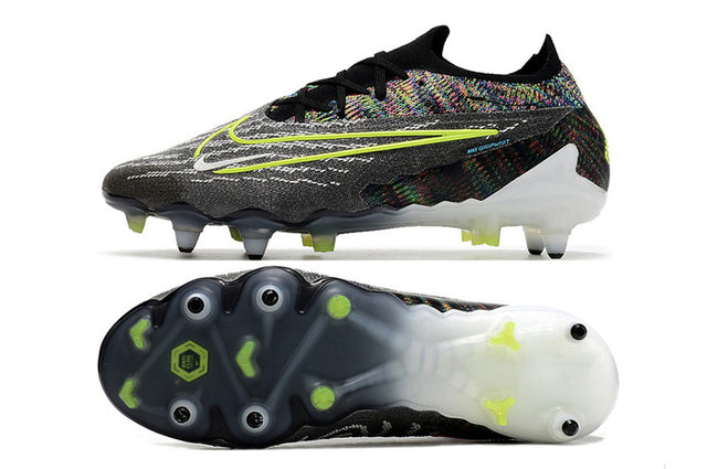 Chuteira Nike Campo Phantom GX Elite SG - Preto/Verde