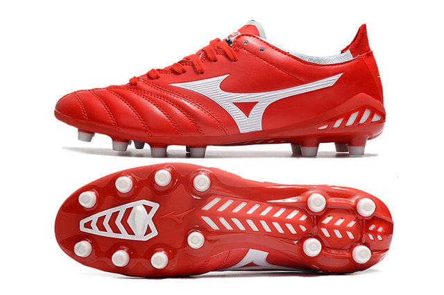 Chuteira Mizuno Morelia Neo 3 Campo FG - Vermelho/Branco