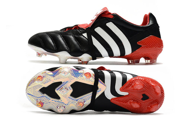 Chuteira Adidas Predator Mania FG - Preto/Vermelho