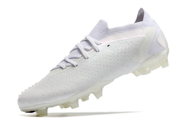 Chuteira Adidas Predator Accuracy.1 Low FG - All White