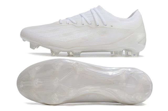 Chuteira Adidas X CrazyFast.1 FG - All White