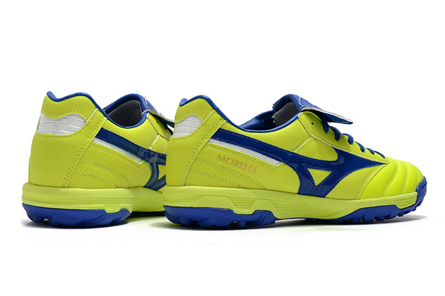 Chuteira Mizuno Morelia Neo 2 Society - Amarelo/Azul