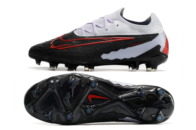 Chuteira Nike Campo Phantom GX Elite FG - Branco/Preto