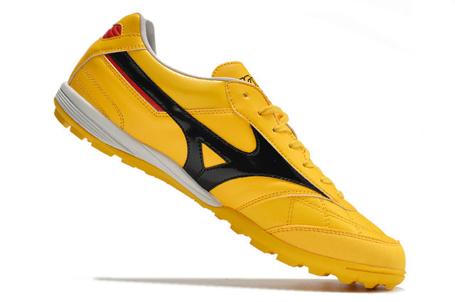 Chuteira Mizuno Morelia Neo Sala Society - Amarelo/Preto