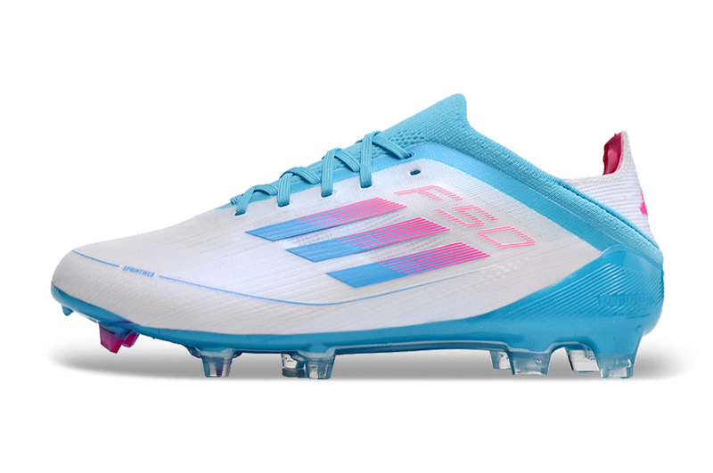 Chuteira Adidas F50 X Campo - Branco/Azul