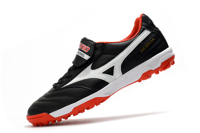 Chuteira Mizuno Morelia Neo 2 Society - Preto/Vermelho