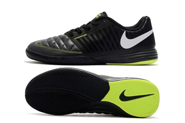 Chuteira Nike Lunar Gato Futsal - Preto/Verde