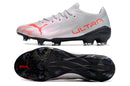 Chuteira Puma Ultra 1.3 Campo FG - Prata/Preto /Vermelho