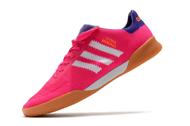 Chuteira Adidas Copa Mundial Futsal - Rosa