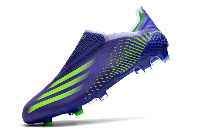 Chuteira Adidas Ghosted+ Campo FG - Roxo/Verde